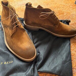 Billy Reid Short Anderson Boot in Rust, Size 10